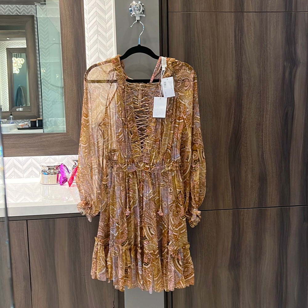 Zimmermann NWT with matching slip for underneath. Size 1